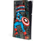Marvel Classic Comics Captain America Vintage PS5 Slim Digital Edition Console Skin